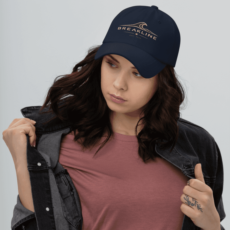 Breakline Wave Badge Dad Hat - photo 2