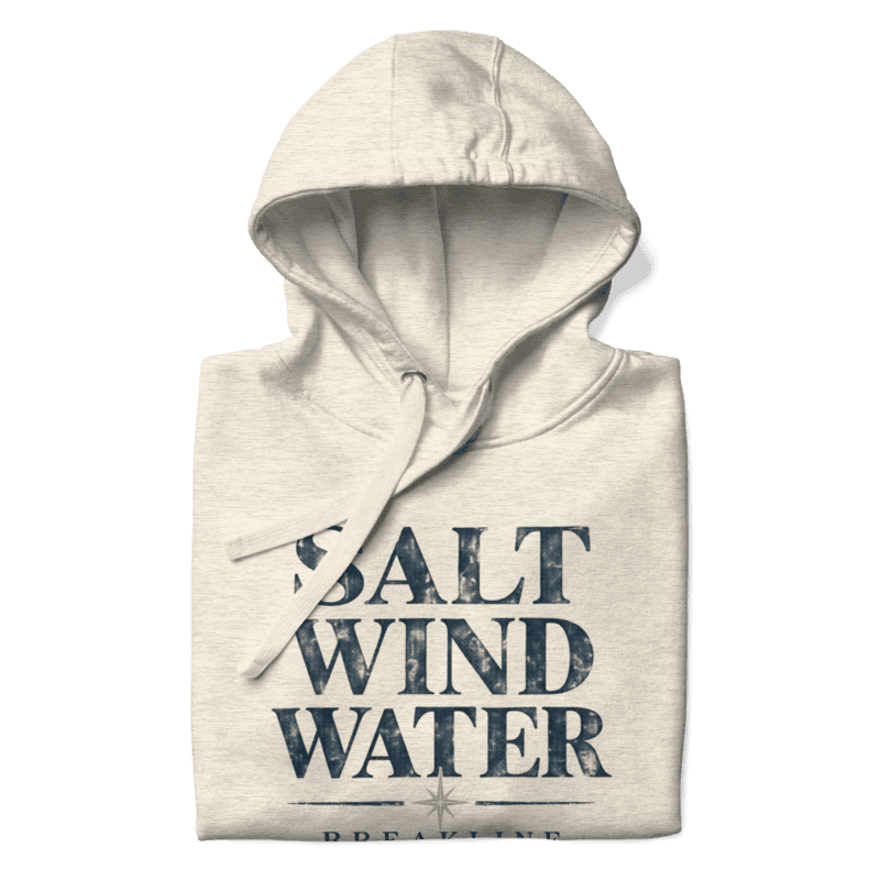Salt Wind Water Unisex Hoodie - photo 3