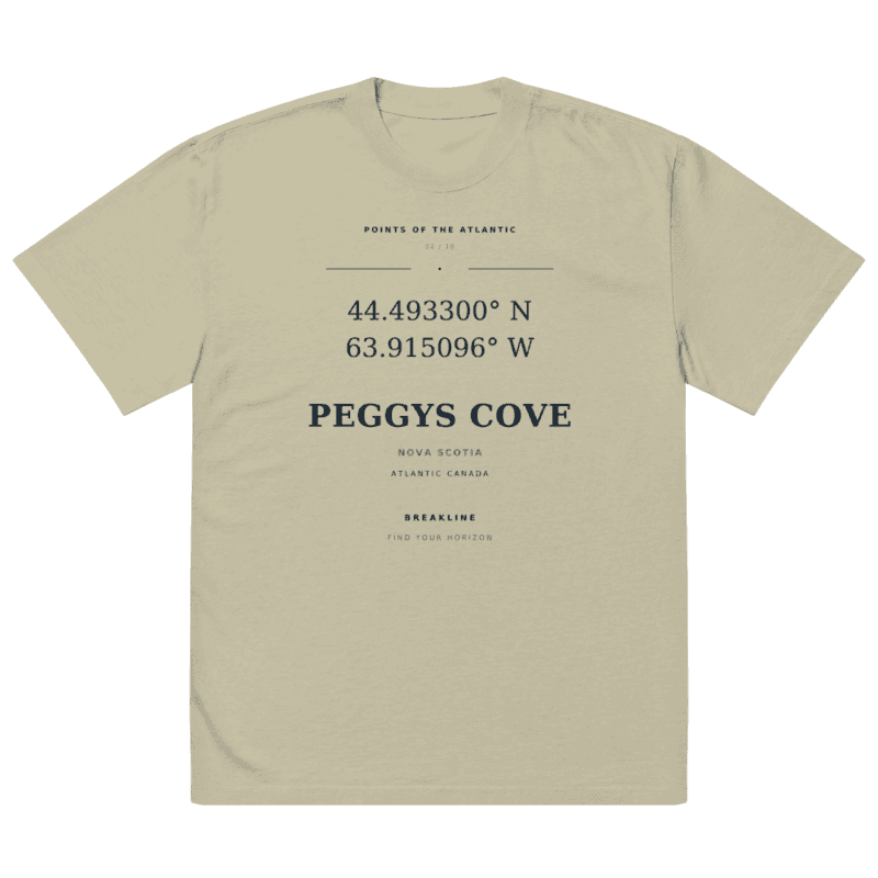Peggy's Cove Oversized faded t-shirt - photo 2