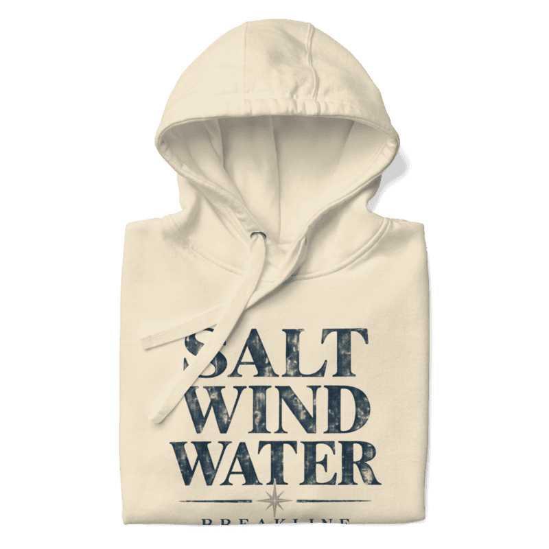 Salt Wind Water Unisex Hoodie - photo 1